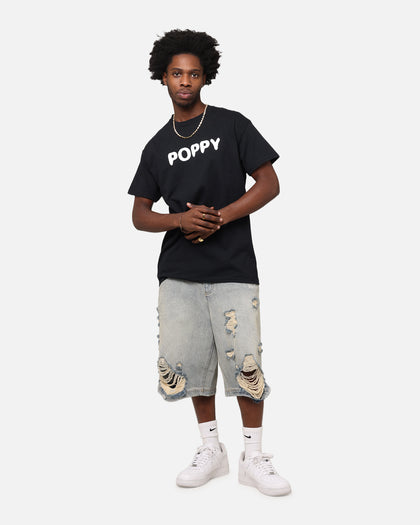 Poppy Negative Spaces T-Shirt Black