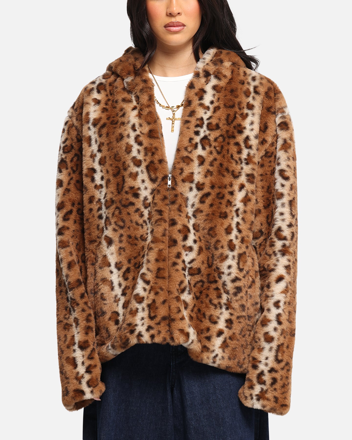 ジャケット・アウター semanticDesign leopard fur jacket XXIII Leopard Fur Jacket Leopard | Culture Kings US
