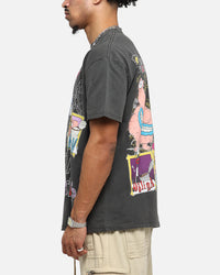 American Thrift x Aaahh!!! Real Monsters Monsters Heavy T-Shirt Black Wash