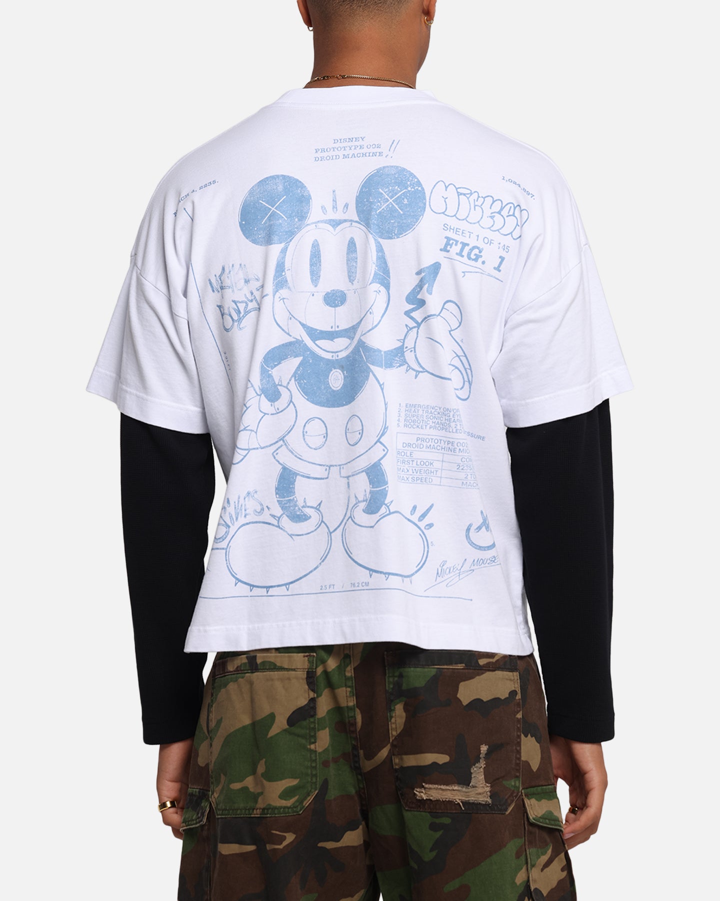 FRAMeWORK✖️Disney ミッキーBIG Tシャツ FREAK'S STORE（フリークスストア） tシャツ 限定展開 DISNEY