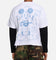 73Studio Disney Mickey Prototype II Long Sleeve T-Shirt White
