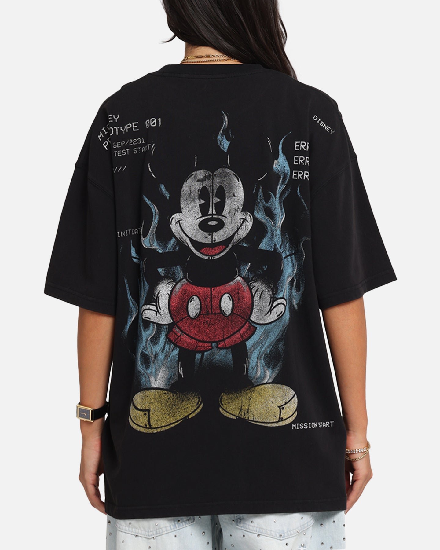73Studio Disney Mickey Prototype 001 T-Shirt Black | Culture Kings US