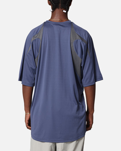 Boiler Room X Umbro Football Jersey T-Shirt Blue