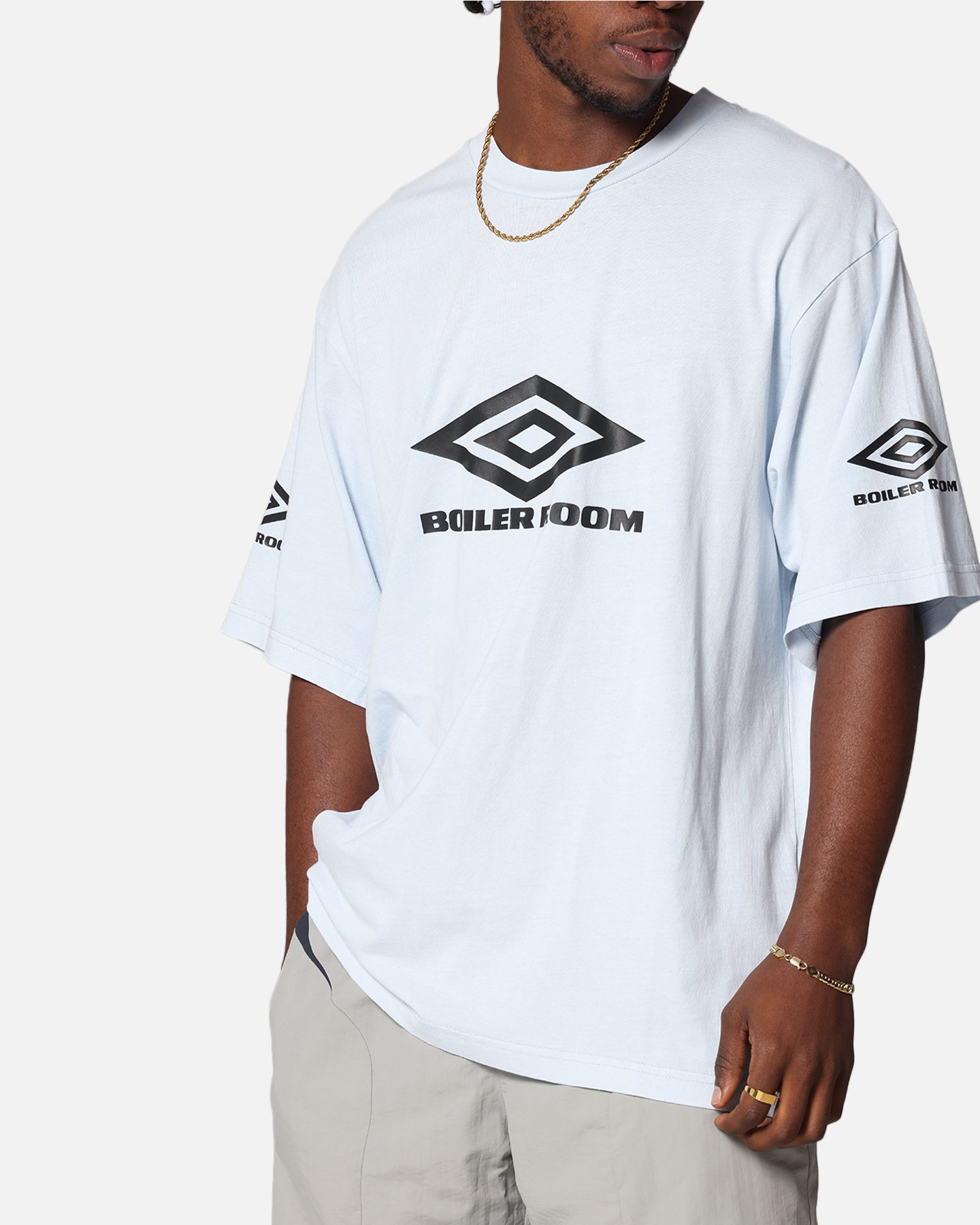 Boiler Room X Umbro Washed T-Shirt White | Culture Kings US