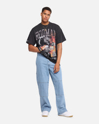 Mitchell & Ness Chicago Bulls Dennis Rodman Flaming Hot T-Shirt Faded Black