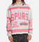 Mitchell & Ness San Antonio Spurs Letterform Crewneck Grey Marle