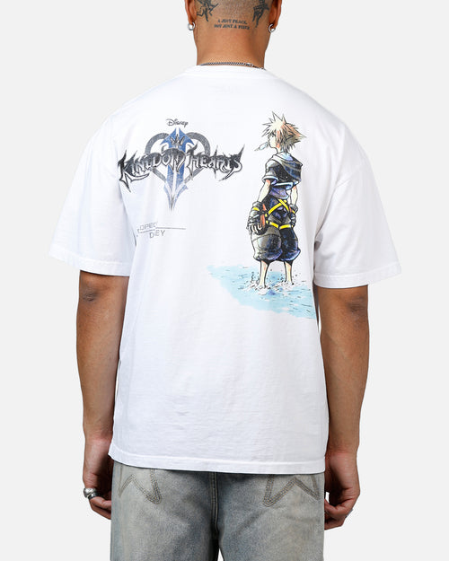 Goat Crew Disney Kingdom Hearts Disc Heavyweight T-Shirt White