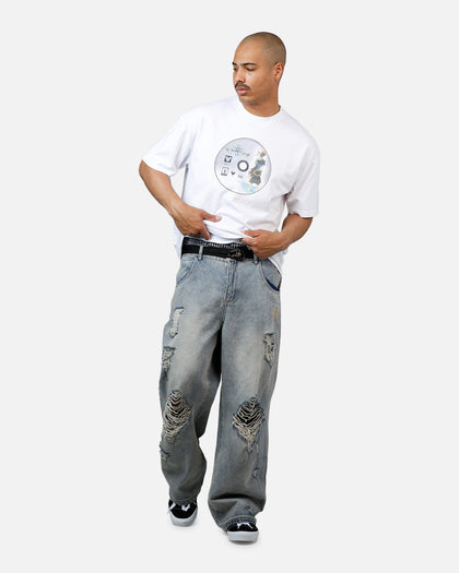 Goat Crew Disney Kingdom Hearts Disc Heavyweight T-Shirt White