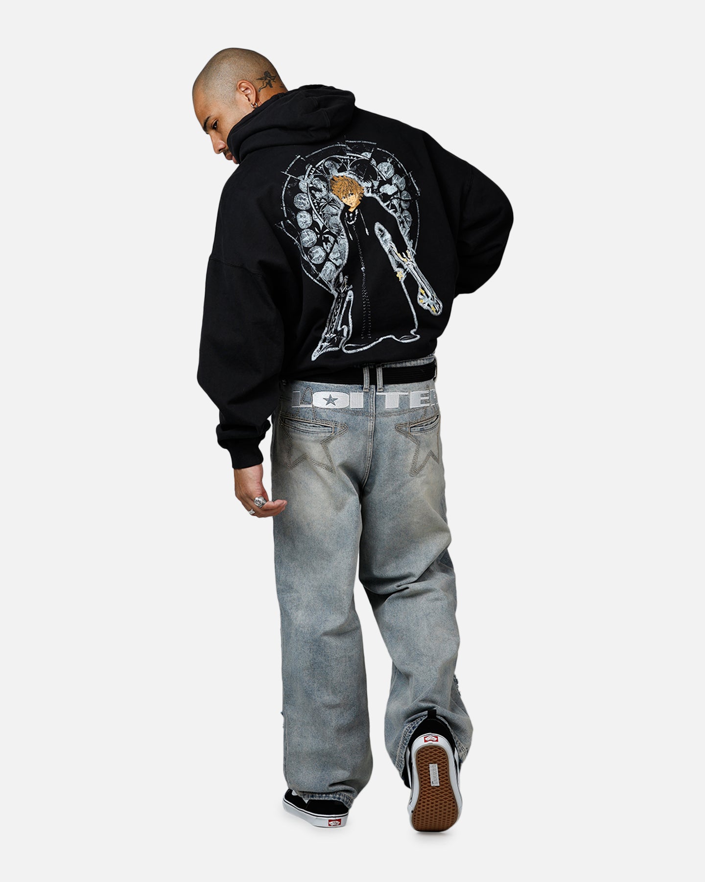 Goat Crew Disney Kingdom Hearts Roxas Premium Hoodie Black