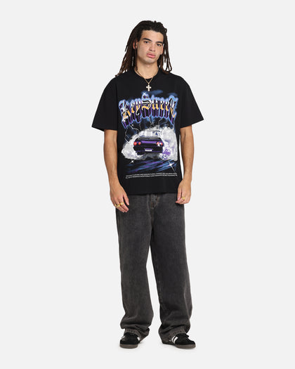 Key Street Burnout T-Shirt Black