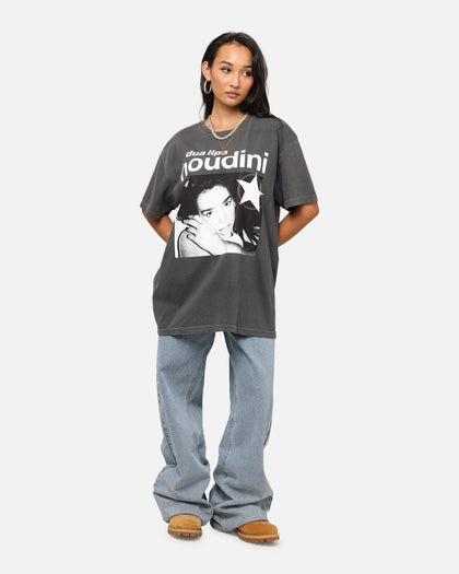 Dua Lipa Houdini T-Shirt Faded Black