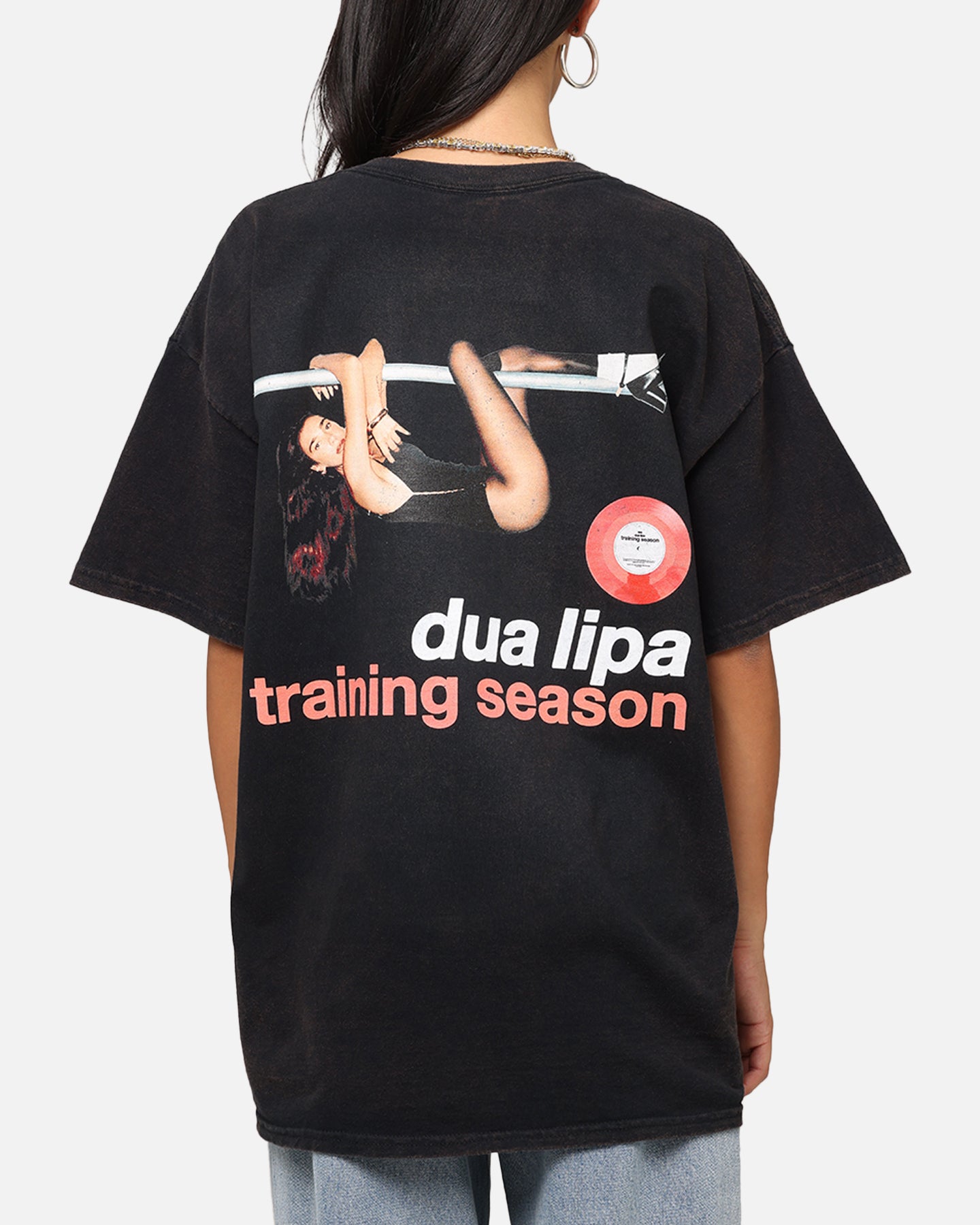 Dua Lipa Training Season T-Shirt Black Vintage | Culture Kings US