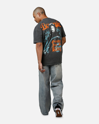 73Studio X Lord Of The Rings Boromir Heavyweight T-Shirt Black Wash