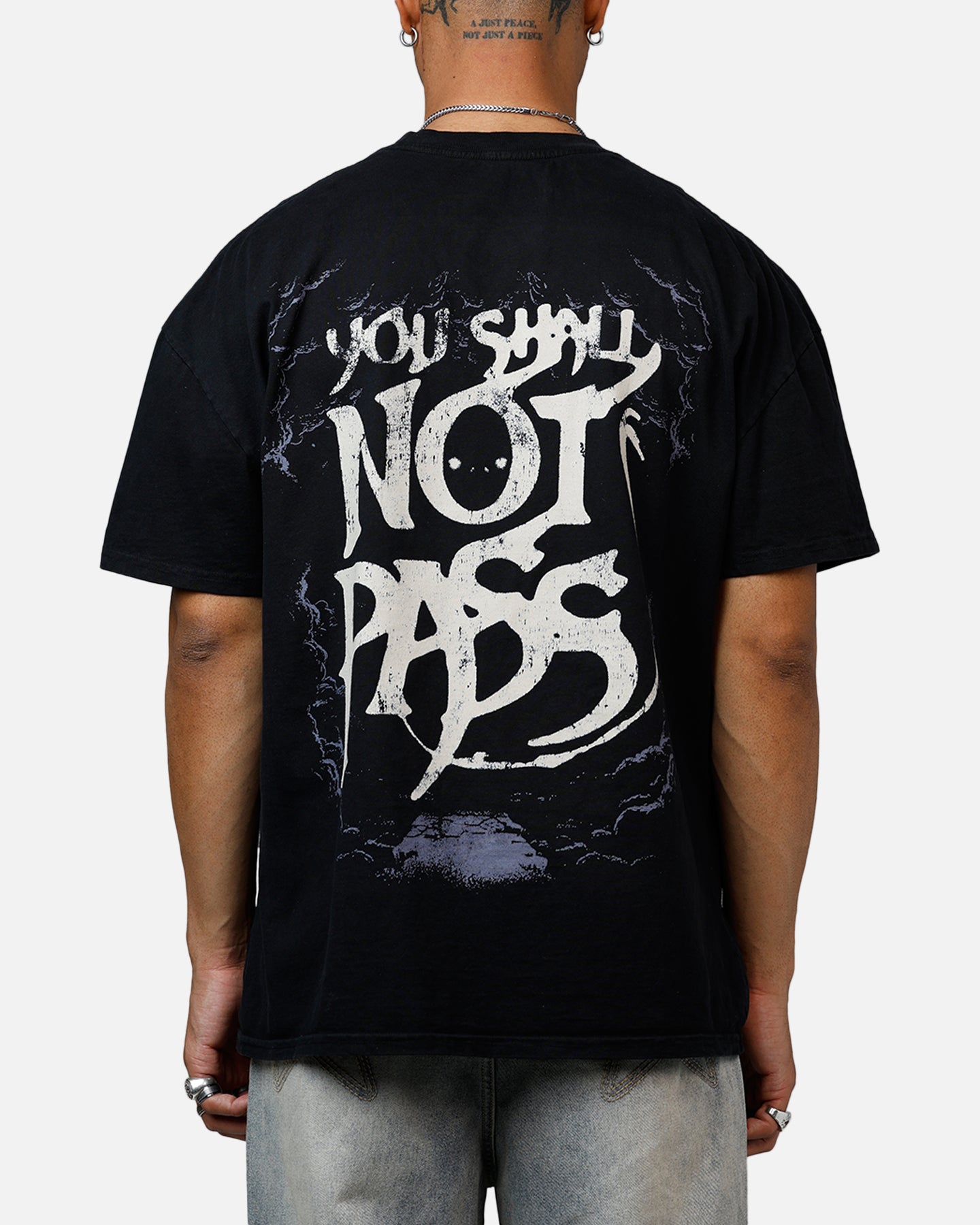 73Studio X The Lord Of The Rings Gandalf Heavyweight T-Shirt Black