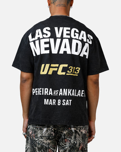 UFC By Culture Kings Magomed Ankalaev 313 T-Shirt Black Acidwash