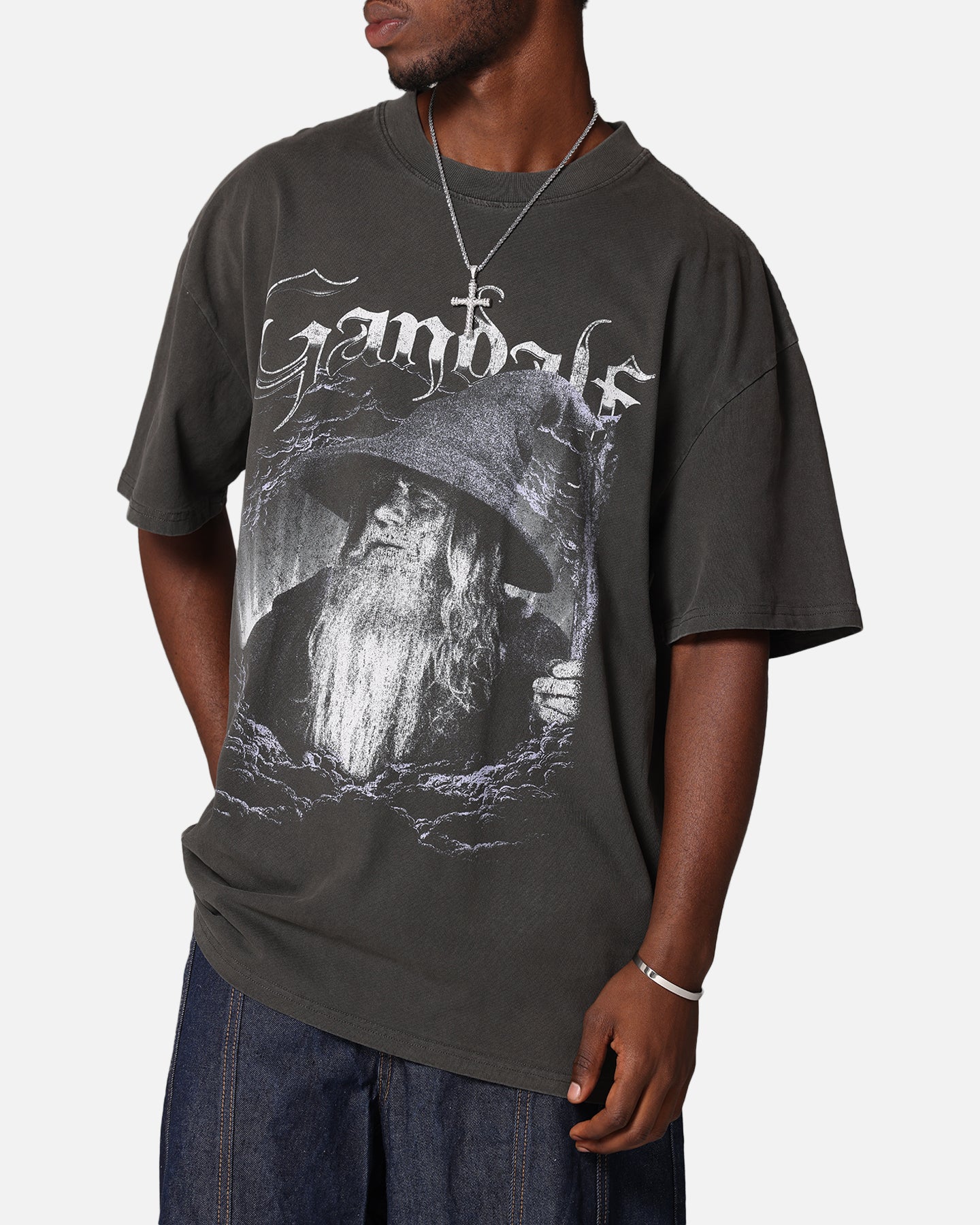 Klang ruler クラングルーラー odyssey XL Tシャツ American Thrift X The Lord Of The Rings Gandalf Heavy T-Shirt