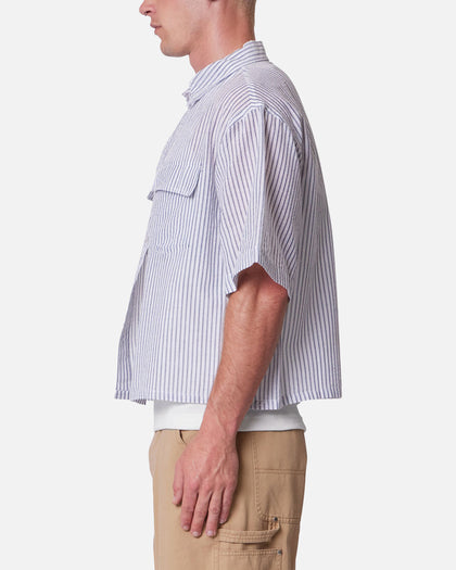 men's cropped dress shirt Amazon.com: GORGLITTER Men's Cropped Shirt Button Bown Short Sleeve Casual Crop Top Collar Neck Summer Shirts Black Small : Clothing, Shoes & Jewelry