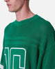 MNML Open Knit Varsity Jersey Kelly Green