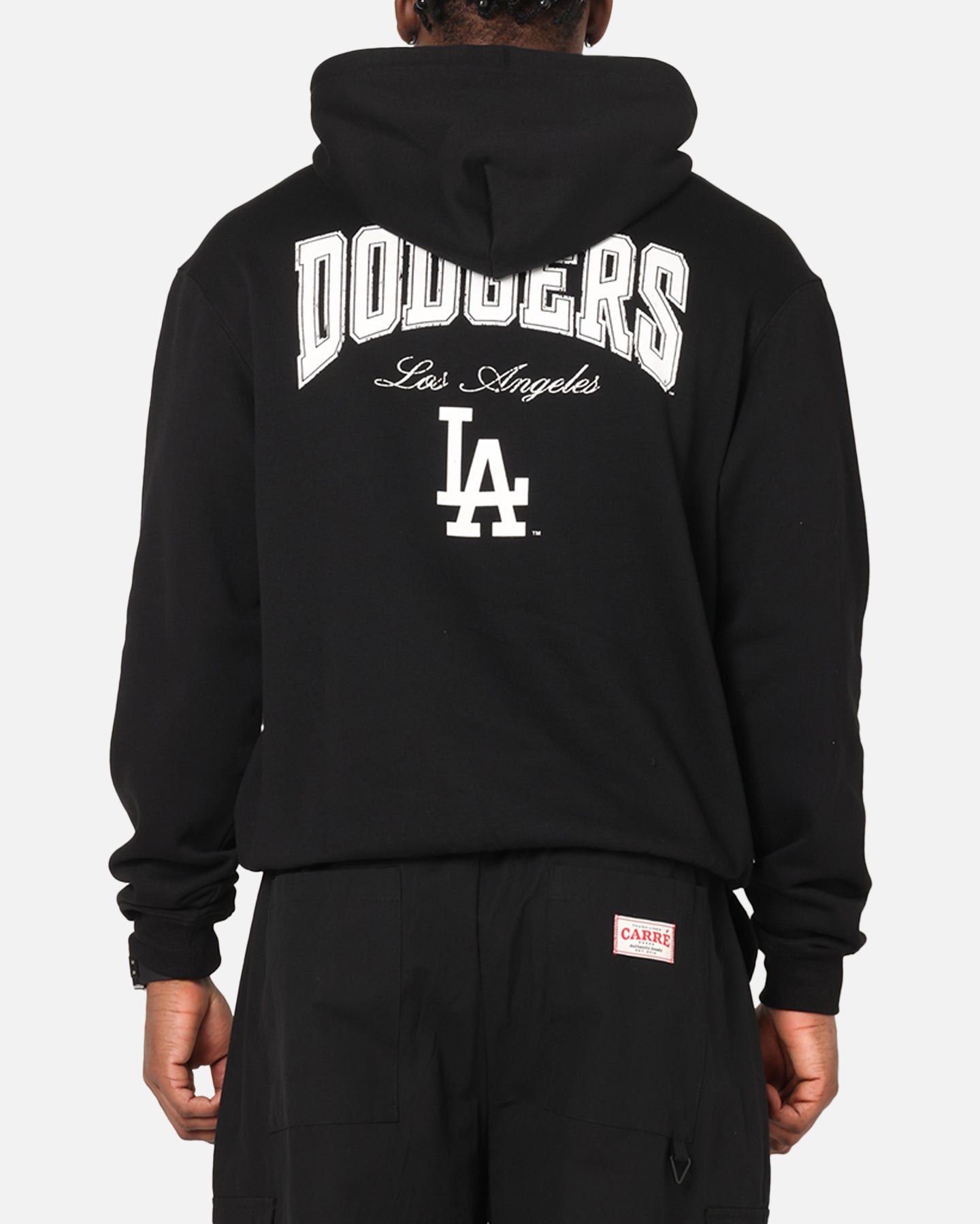 Majestic Athletic LAロゴ Dodgers Majestic Athletic Los Angeles Dodgers Champs Serial Mono Hoodie