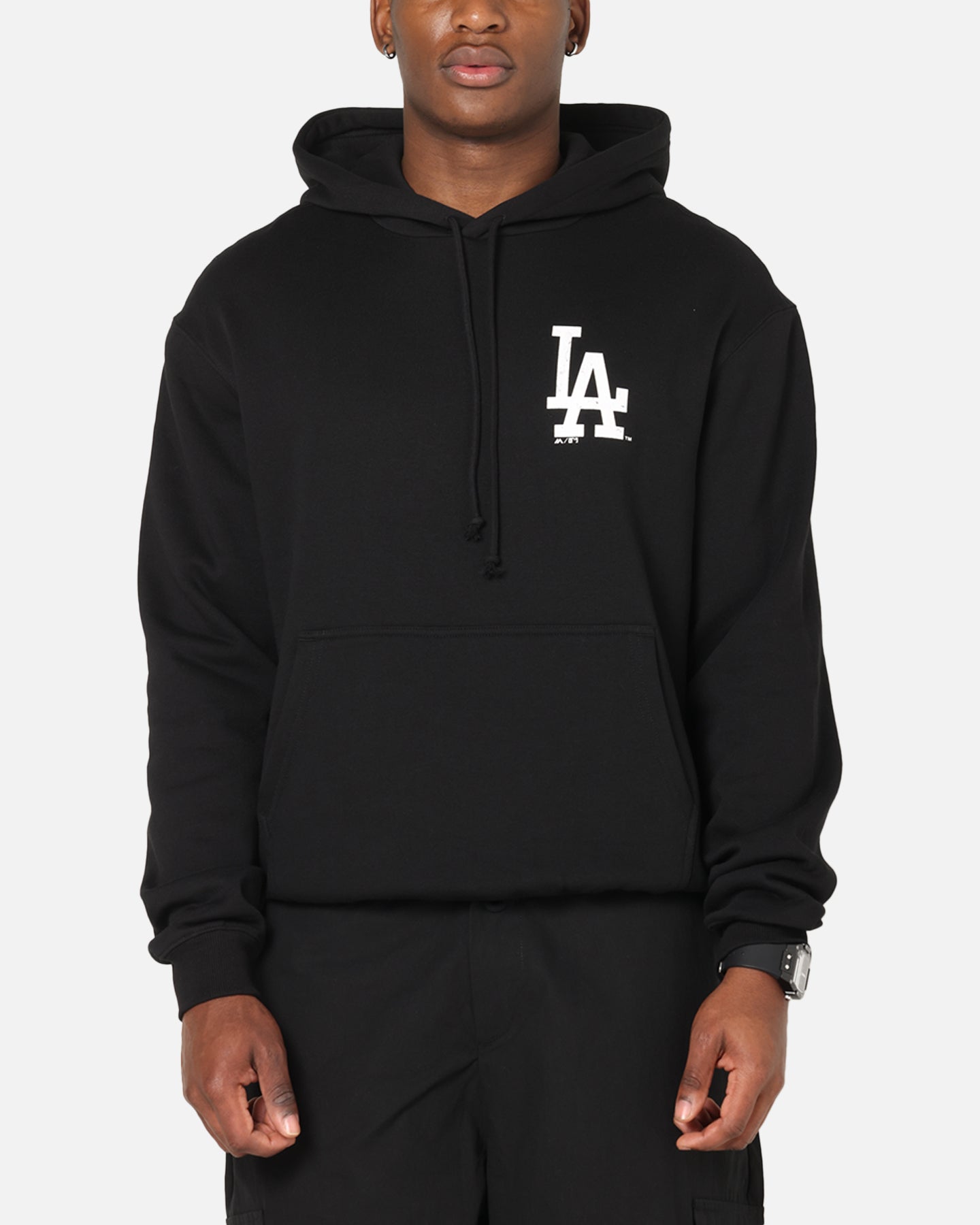 Majestic Athletic LAロゴ Dodgers Majestic Athletic Los Angeles Dodgers Champs Serial Mono Hoodie