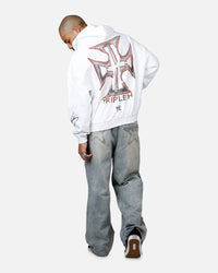 Culture Kings X WWE Triple H Wrestlemania XLI Hoodie White