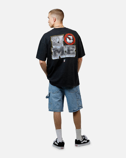 Culture Kings X WWE John Cena Wrestlemania XLI Vintage T-Shirt Black Acidwash