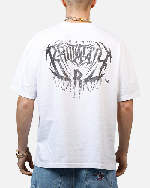 Culture Kings X WWE Rhea Ripley Wrestlemania XLI Vintage T-Shirt White