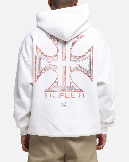 Culture Kings X WWE Triple H Wrestlemania XLI Premium Hoodie White