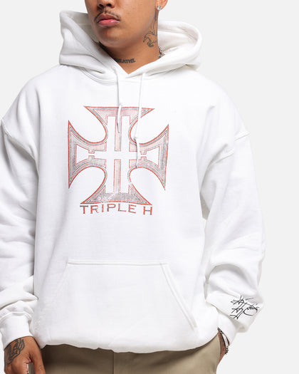 Culture Kings X WWE Triple H Wrestlemania XLI Premium Hoodie White