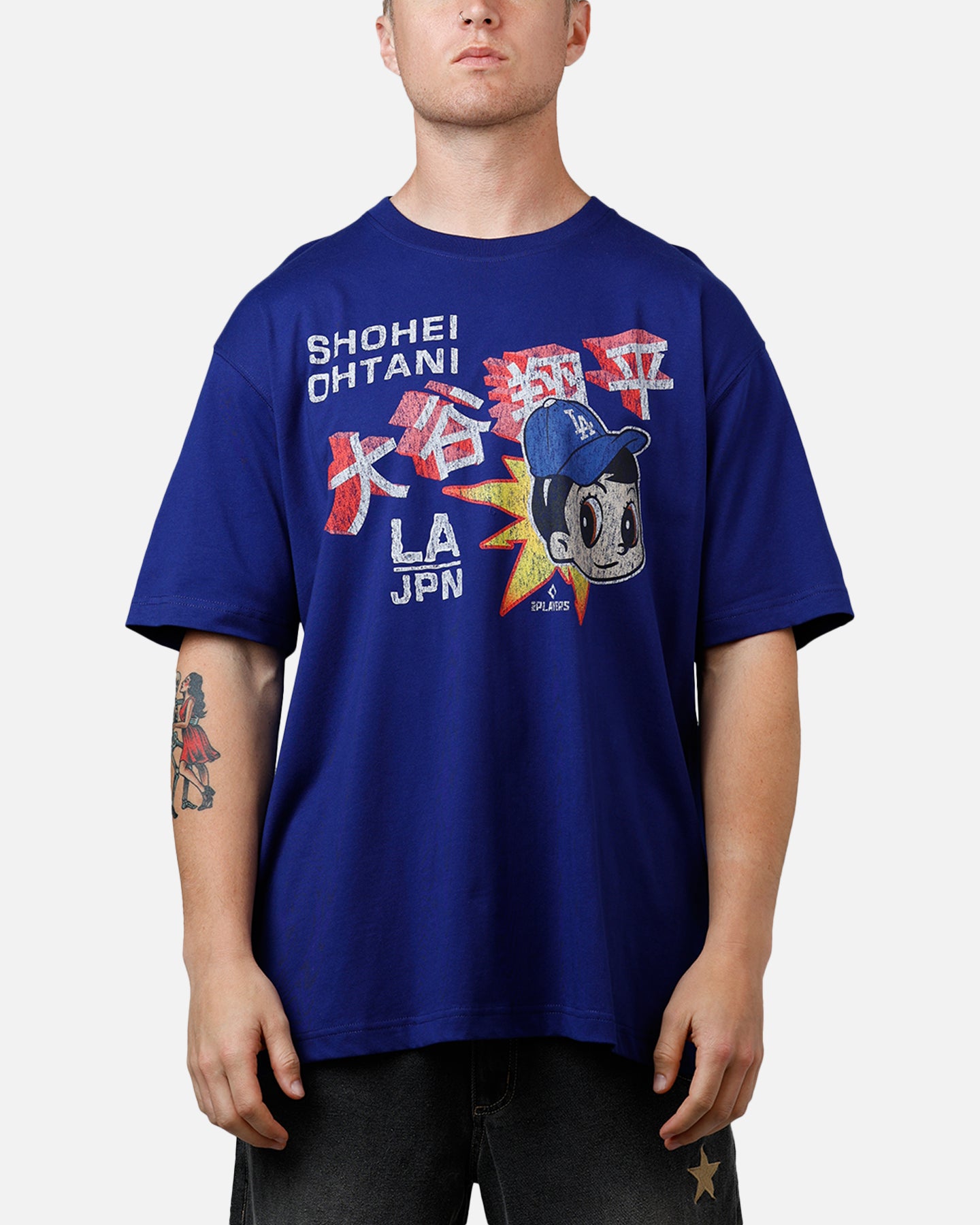 New Era Los Angeles Dodgers Ohtani T-Shirt Blue | Culture Kings US