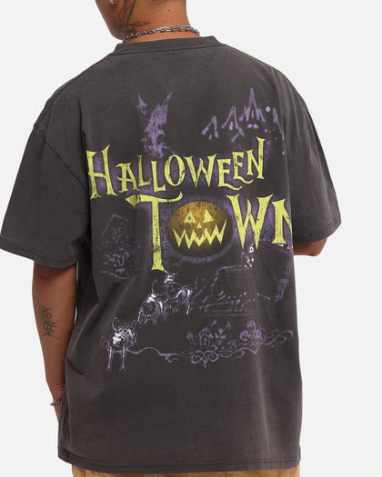 Goat Crew Disney Kingdom Hearts Halloween Town Heavy T-Shirt Black Wash