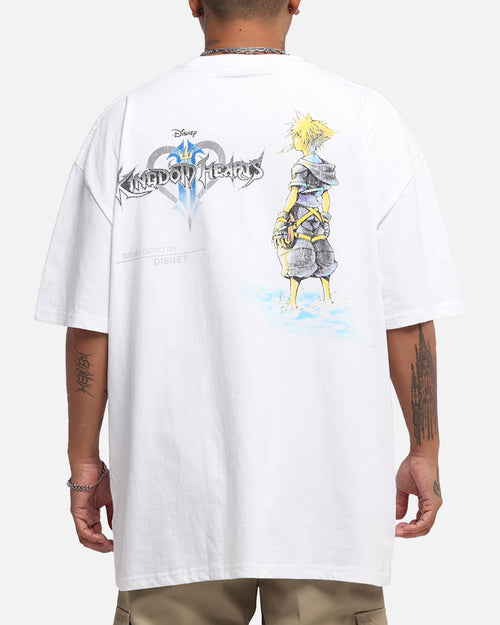 Goat Crew Disney Kingdom Hearts Disc Heavy T-Shirt White
