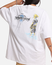 Goat Crew Disney Kingdom Hearts Disc Heavy T-Shirt White