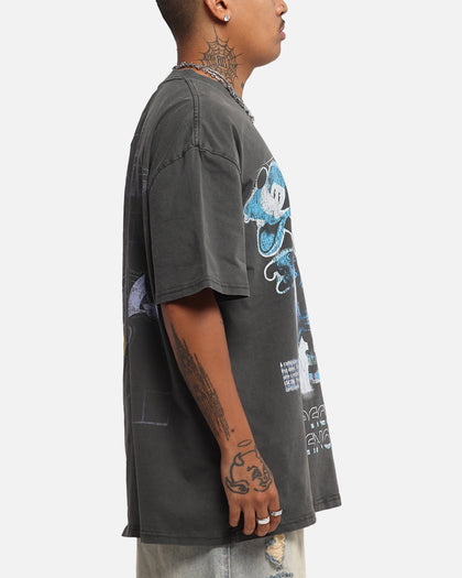 Goat Crew Disney Kingdom Hearts Space Paranoids Heavy T-Shirt Black Wash