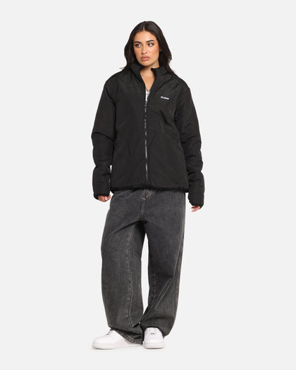 X-Large Camo Reversible Sherpa Jacket Black