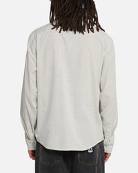 X-Large Oxford Script Button Up Shirt Olive