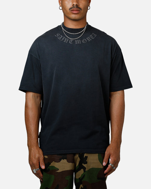 Saint Morta Barbaric Boxy T-Shirt Sunfade Black