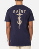 Saint Morta Daggers Lafayette T-Shirt Indigo