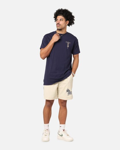 Saint Morta Daggers Lafayette T-Shirt Indigo