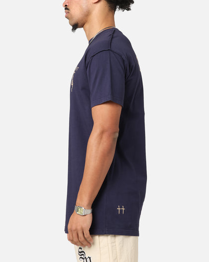 Saint Morta Daggers Lafayette T-Shirt Indigo