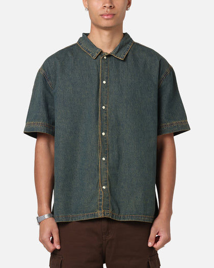 Saint Morta Gothic Noir Button Up Shirt Light Blue | Culture Kings US Saint Morta Gothic Noir Button Up Shirt Light Blue | Culture Kings US