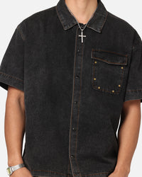 Saint Morta Rodeo Drive Button Up Shirt Black