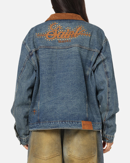 Saint Morta Rodeo Drive Denim Jacket Dirty Blue