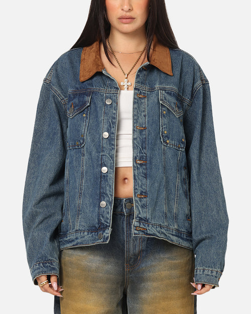 Saint Morta Rodeo Drive Denim Jacket Dirty Blue