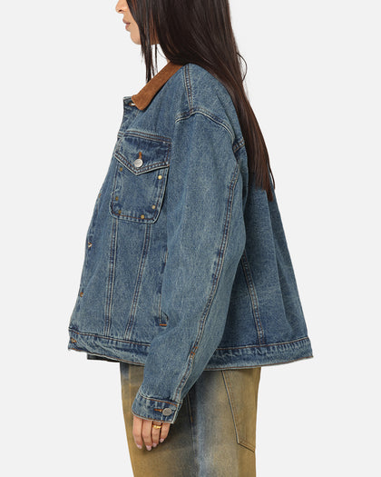 Saint Morta Rodeo Drive Denim Jacket Dirty Blue