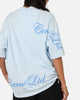 Carre Side Script Oversized T-Shirt Baby Blue