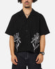 Carre Hand Picked Button Up Shirt Black