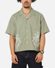Carre Hand Picked Button Up Shirt Green