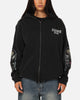 Saint Morta Kingdomcome Boxy Zip Hoodie Black