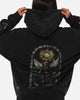 Saint Morta Kingdomcome Boxy Zip Hoodie Black